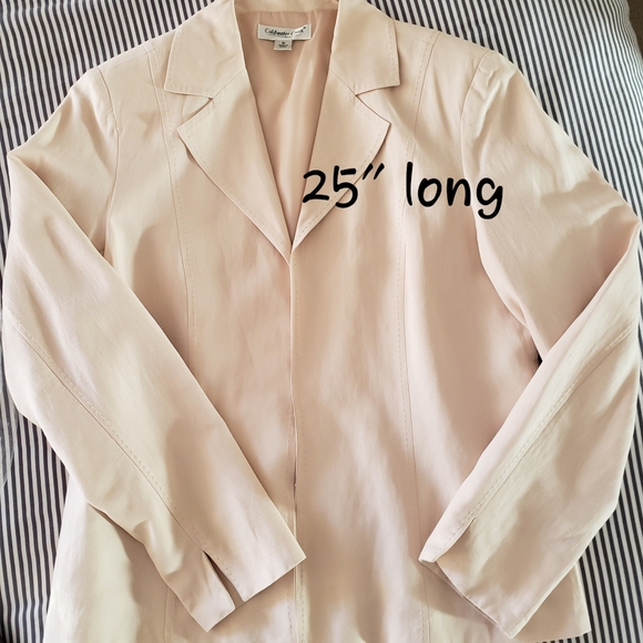 Coldwater Creek Elegant Silk Blazer (EUC) - Picture 2 of 9